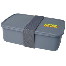 Pudełko na lunch Dovi z tworzywa sztucznego pochodzącego z recyklingu szary