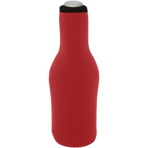 Uchwyt na butelkę z neoprenu z recyklingu Fris czerwony Uchwyt na butelkę z neoprenu z recyklingu Fris czerwony