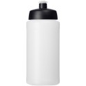 Bidon Baseline® Plus o pojemności 500 ml czarny, biały przezroczysty