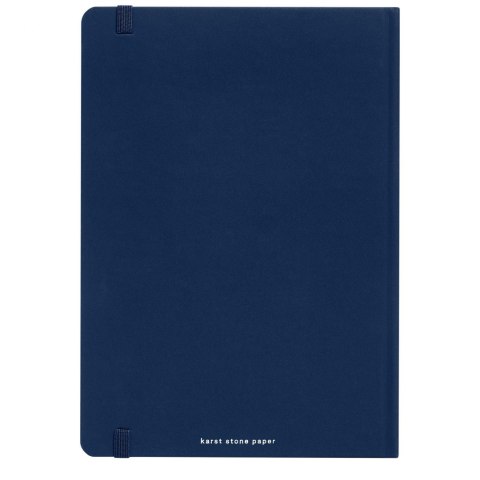 Karst® A5 notatnik w twardej oprawie granatowy Karst® A5 notatnik w twardej oprawie granatowy