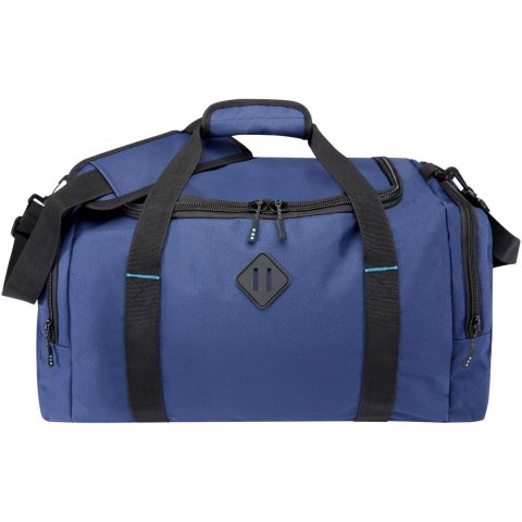 Repreve® Ocean torba podróżna o pojemności 35 l z plastiku PET z recyklingu z certyfikatem GRS granatowy Repreve® Ocean torba podróżna o pojemności 35 l z plastiku PET z recyklingu z certyfikatem GRS granatowy