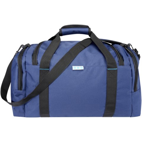 Repreve® Ocean torba podróżna o pojemności 35 l z plastiku PET z recyklingu z certyfikatem GRS granatowy Repreve® Ocean torba podróżna o pojemności 35 l z plastiku PET z recyklingu z certyfikatem GRS granatowy