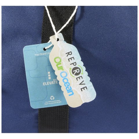 Repreve® Ocean torba podróżna o pojemności 35 l z plastiku PET z recyklingu z certyfikatem GRS granatowy Repreve® Ocean torba podróżna o pojemności 35 l z plastiku PET z recyklingu z certyfikatem GRS granatowy