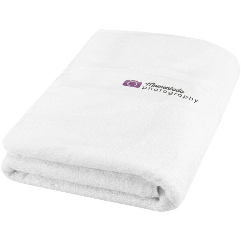 Amelia bawełniany ręcznik kąpielowy o gramaturze 450 g/m² i wymiarach 70 x 140 cm biały Amelia bawełniany ręcznik kąpielowy o gramaturze 450 g/m² i wymiarach 70 x 140 cm biały