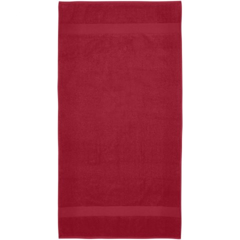 Amelia bawełniany ręcznik kąpielowy o gramaturze 450 g/m² i wymiarach 70 x 140 cm czerwony Amelia bawełniany ręcznik kąpielowy o gramaturze 450 g/m² i wymiarach 70 x 140 cm czerwony