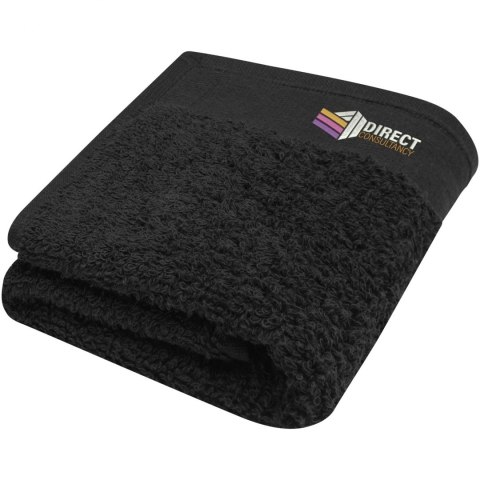Chloe bawełniany ręcznik kąpielowy o gramaturze 550 g/m² i wymiarach 30 x 50 cm czarny Chloe bawełniany ręcznik kąpielowy o gramaturze 550 g/m² i wymiarach 30 x 50 cm czarny