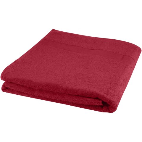 Evelyn bawełniany ręcznik kąpielowy o gramaturze 450 g/m² i wymiarach 100 x 180 cm czerwony Evelyn bawełniany ręcznik kąpielowy o gramaturze 450 g/m² i wymiarach 100 x 180 cm czerwony