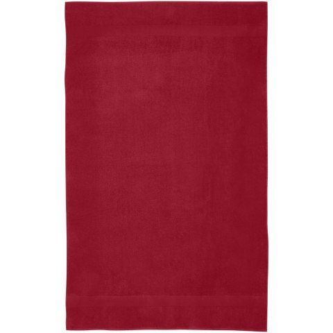 Evelyn bawełniany ręcznik kąpielowy o gramaturze 450 g/m² i wymiarach 100 x 180 cm czerwony Evelyn bawełniany ręcznik kąpielowy o gramaturze 450 g/m² i wymiarach 100 x 180 cm czerwony