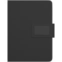 Notes A5 z powerbankiem i pośdwietlanym logo SCX.design O16 czarny