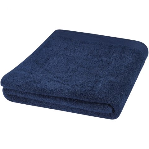 Riley bawełniany ręcznik kąpielowy o gramaturze 550 g/m² i wymiarach 100 x 180 cm granatowy Riley bawełniany ręcznik kąpielowy o gramaturze 550 g/m² i wymiarach 100 x 180 cm granatowy