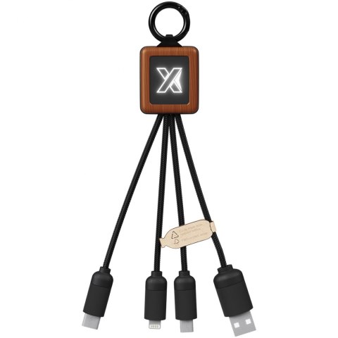 SCX.design C19 łatwy w użyciu kabel drewniany drewno, czarny SCX.design C19 łatwy w użyciu kabel drewniany drewno, czarny