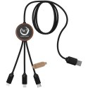 SCX.design C36 przedłużany kabel do ładowania z podświetlanym logo 3-w-1 rPET i z okrągłą bambusową obudową drewno SCX.design C36 przedłużany kabel do ładowania z podświetlanym logo 3-w-1 rPET i z okrągłą bambusową obudową drewno