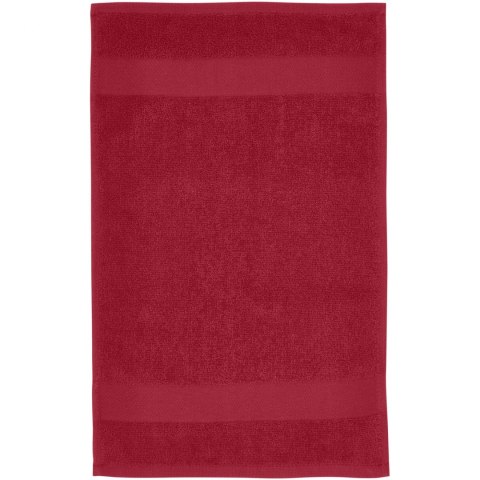 Sophia bawełniany ręcznik kąpielowy o gramaturze 450 g/m² i wymiarach 30 x 50 cm czerwony Sophia bawełniany ręcznik kąpielowy o gramaturze 450 g/m² i wymiarach 30 x 50 cm czerwony