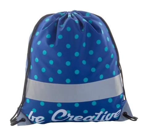CreaDraw Reflect personalizowany odblaskowy worek ze sznurkami CreaDraw Reflect personalizowany odblaskowy worek ze sznurkami