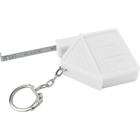Brelok do kluczy "domek", miara 2m Brelok do kluczy "domek", miara 2m