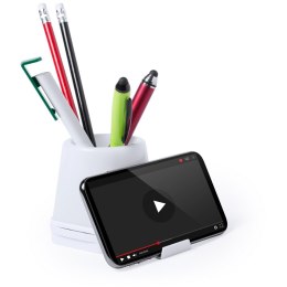 Hub USB, pojemnik na przybory do pisania, stojak na telefon, lampka LED