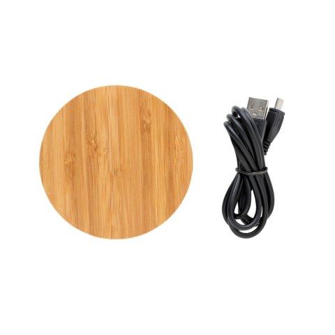 Bambusowa ładowarka bezprzewodowa 5W Bamboo X Bambusowa ładowarka bezprzewodowa 5W Bamboo X