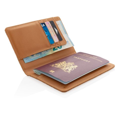 Korkowe etui na karty kredytowe i paszport, ochrona RFID Korkowe etui na karty kredytowe i paszport, ochrona RFID