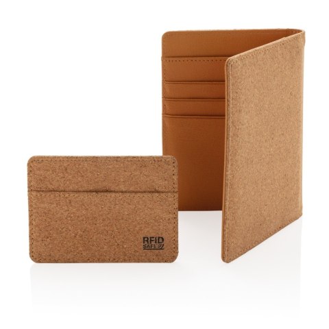 Korkowe etui na karty kredytowe, portfel, ochrona RFID Korkowe etui na karty kredytowe, portfel, ochrona RFID