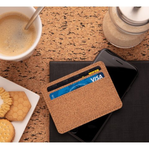 Korkowe etui na karty kredytowe, portfel, ochrona RFID Korkowe etui na karty kredytowe, portfel, ochrona RFID