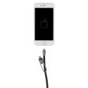 Zwijany kabel do ładowania i synchronizacji 3 w 1 Zwijany kabel do ładowania i synchronizacji 3 w 1