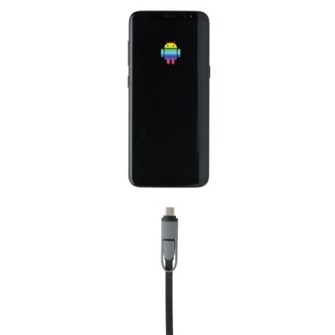 Zwijany kabel do ładowania i synchronizacji 3 w 1 Zwijany kabel do ładowania i synchronizacji 3 w 1