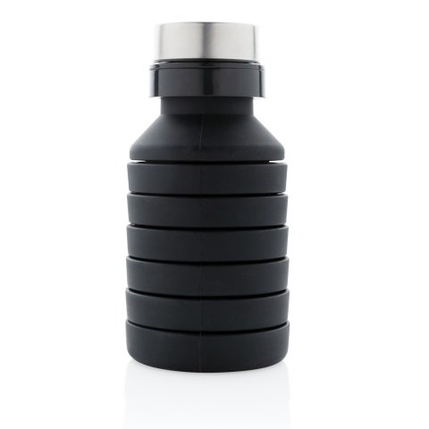 Składana butelka sportowa 550 ml z karabińczykiem Składana butelka sportowa 550 ml z karabińczykiem