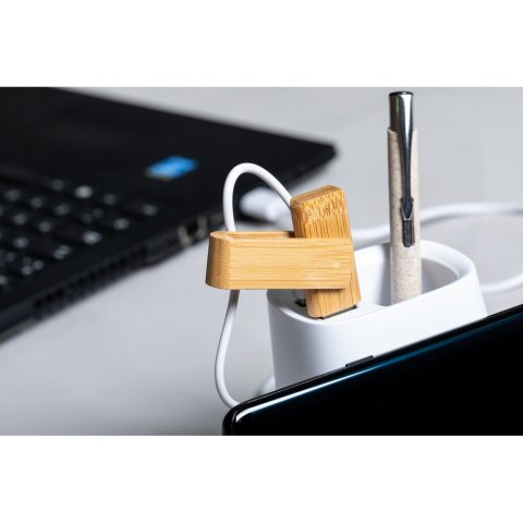 Ładowarka bezprzewodowa 5W, hub USB, pojemnik na przybory do pisania, stojak na telefon Ładowarka bezprzewodowa 5W, hub USB, pojemnik na przybory do pisania, stojak na telefon