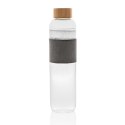 Szklana butelka 750 ml w pokrowcu