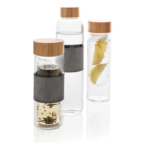 Szklana butelka 750 ml w pokrowcu Szklana butelka 750 ml w pokrowcu
