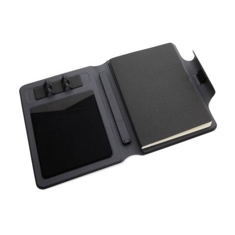 Teczka konferencyjna, notatnik A5, ładowarka bezprzewodowa, power bank 8000 mAh Teczka konferencyjna, notatnik A5, ładowarka bezprzewodowa, power bank 8000 mAh