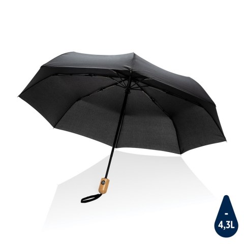 Bambusowy parasol automatyczny 21" AWARE™ RPET