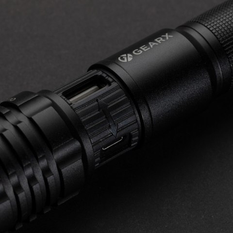 Latarka Gear X, ładowana przez USB Latarka Gear X, ładowana przez USB
