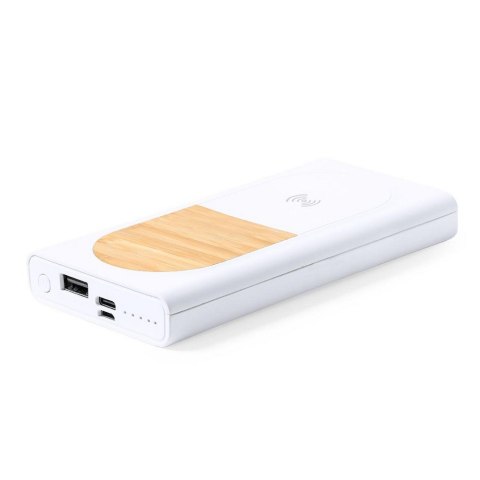Bezprzewodowy power bank 8000 mAh, ładowarka bezprzewodowa 15W Bezprzewodowy power bank 8000 mAh, ładowarka bezprzewodowa 15W