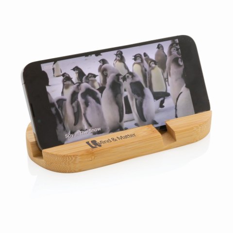 Bambusowy stojak na telefon, tablet Bambusowy stojak na telefon, tablet