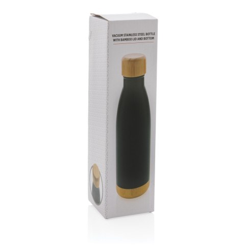 Butelka termiczna 510 ml, bambusowy element Butelka termiczna 510 ml, bambusowy element