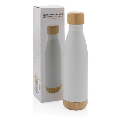 Butelka termiczna 510 ml, bambusowy element Butelka termiczna 510 ml, bambusowy element