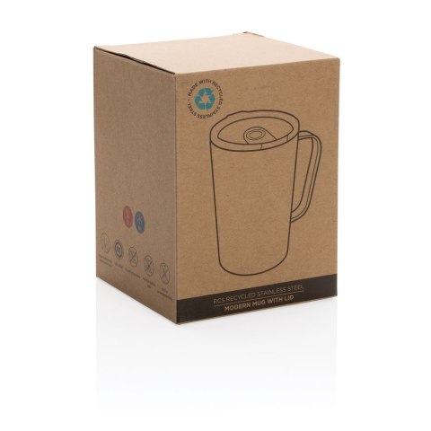 Kubek termiczny 420 ml, stal nierdzewna z recyklingu Kubek termiczny 420 ml, stal nierdzewna z recyklingu