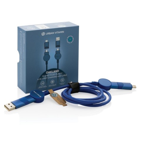 Kabel do ładowania 6 w 1 45W Urban Vitamin Oakland Kabel do ładowania 6 w 1 45W Urban Vitamin Oakland