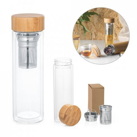 MAKAROVA. Butelka z zaparzaczem 490 ml MAKAROVA. Butelka z zaparzaczem 490 ml