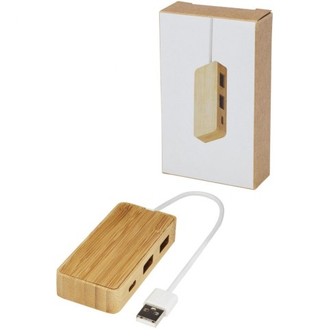 Tapas bambusowy koncentrator USB piasek pustyni Tapas bambusowy koncentrator USB piasek pustyni