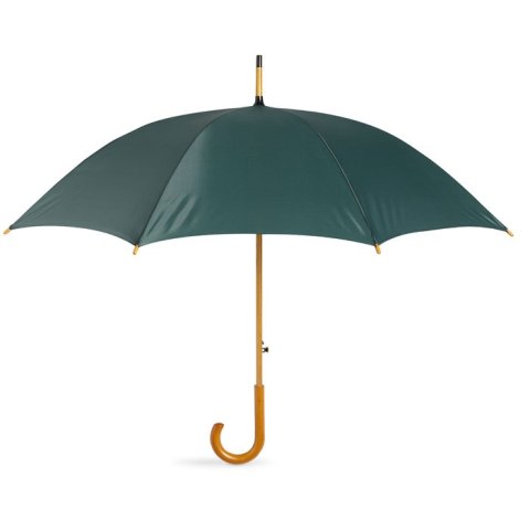 Parasol z drewnianą rączką zielony Parasol z drewnianą rączką zielony