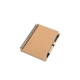 B6 Notes z długopisem beżowy