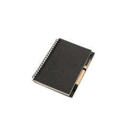 B6 Notes z długopisem czarny
