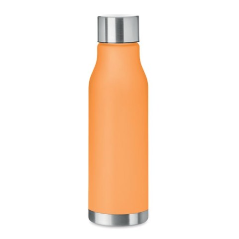 Butelka RPET 600 ml przezroczysty pomarańczowy