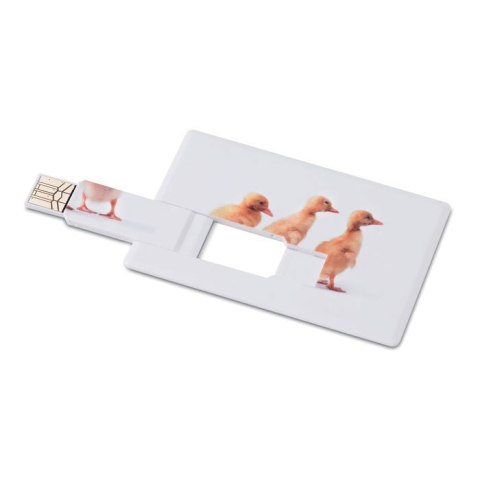 Creditcard. USB flash 16GB biały 16G
