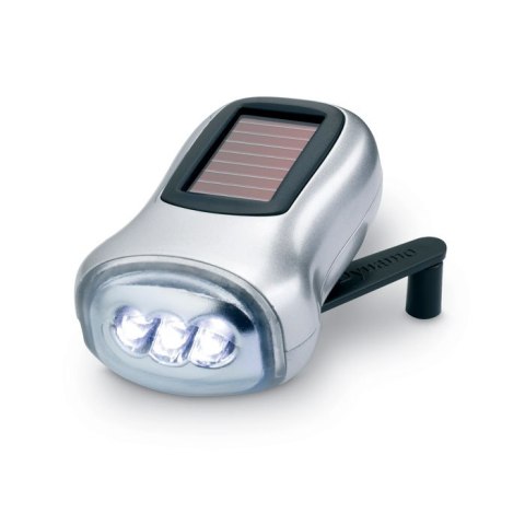 Latarka LED srebrny mat Latarka LED srebrny mat