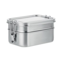 Pudełko na lunch srebrny mat