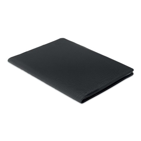 Teczka A4 z 300D RPET czarny Teczka A4 z 300D RPET czarny