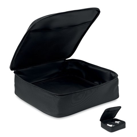 Torba 600D RPET na kable czarny Torba 600D RPET na kable czarny
